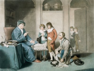 The Truants, engraved by William Ward by William Redmore Bigg